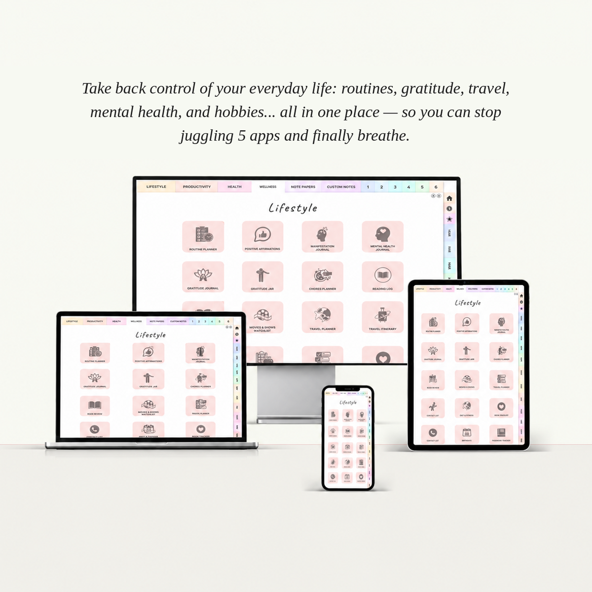 All In One Digital Planner
