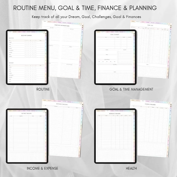 Glow Up planner