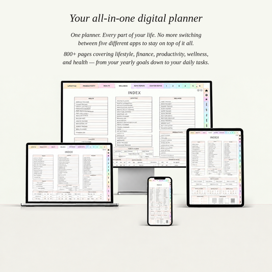 All In One Digital Planner