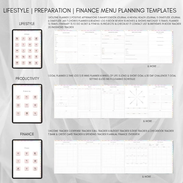 Glow Up planner