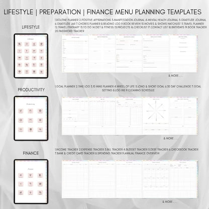 Glow Up planner